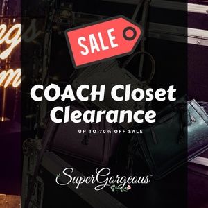 COACH Closet Sale Up to 70% Off